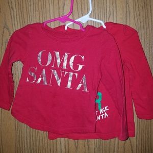 (2) Old Navy Christmas shirts